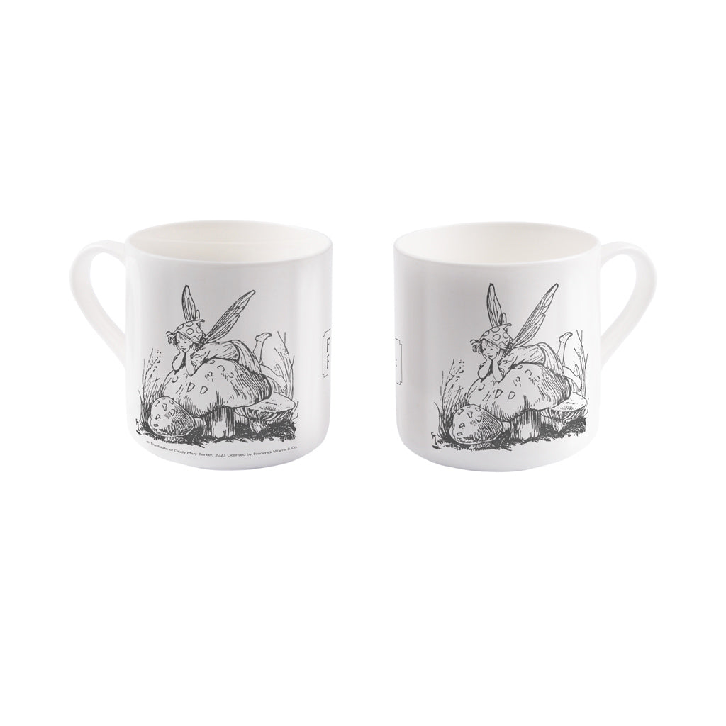 Fairy on a Mushroom Bone China Mug