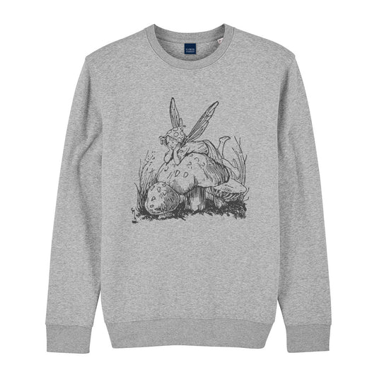 Fairy on a Mushroom Sweatshirt