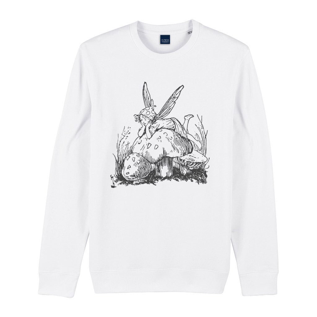 Fairy on a Mushroom Sweatshirt