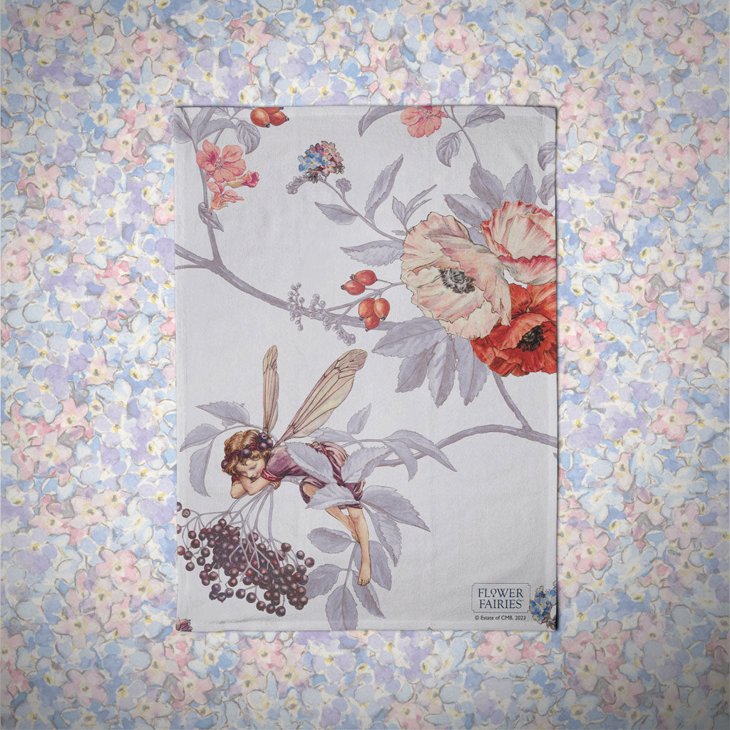 Elderberry Fairy Tea Towel