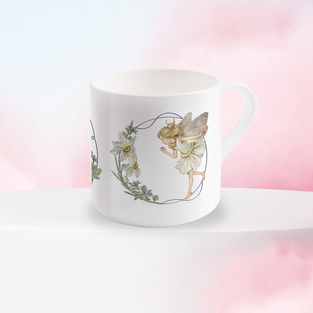 Narcissus Fairy Bone China Mug