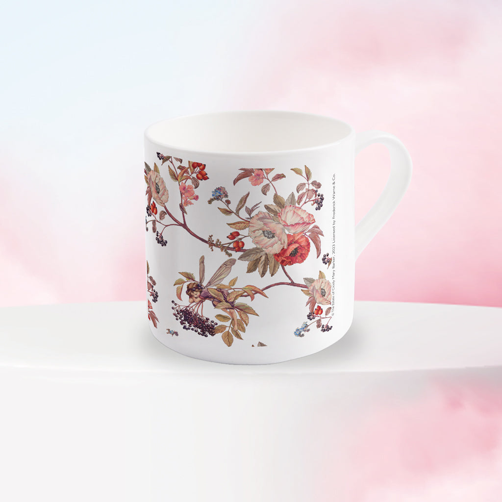 Elderberry Fairy Bone China Mug