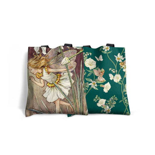 Narcissus Fairy Edge-to-Edge Tote Bag