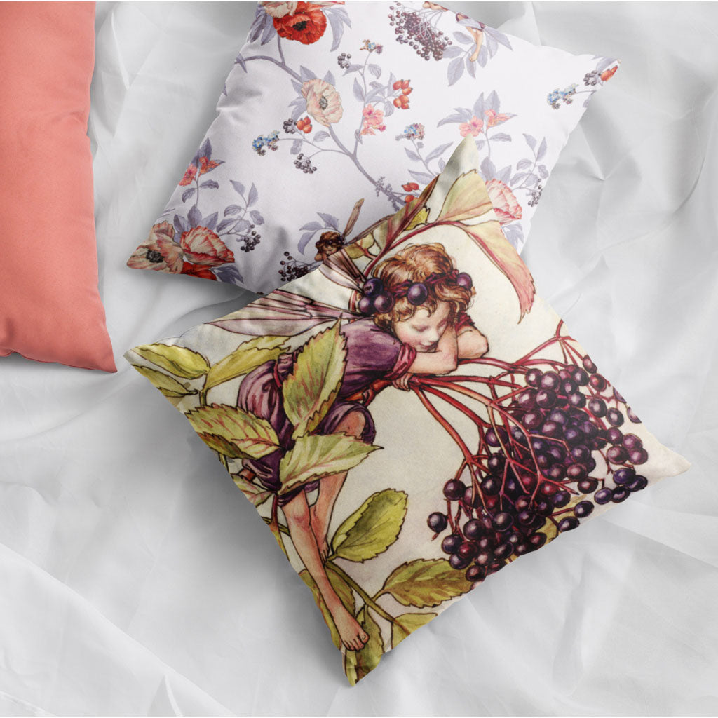 Elderberry Fairy Cushion