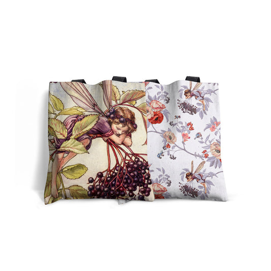 Elderberry Fairy Edge-to-Edge Tote Bag