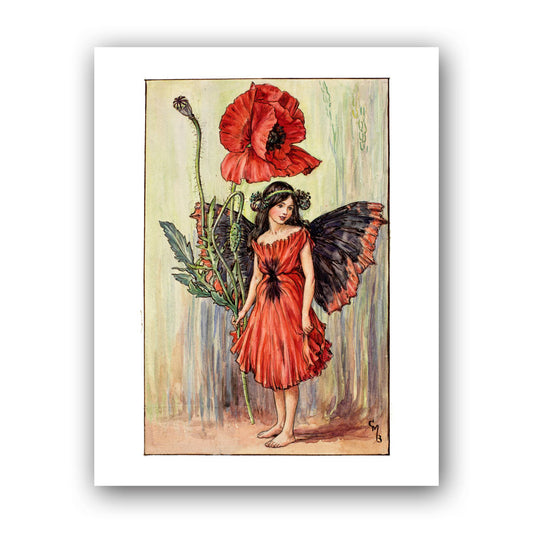 The Poppy Fairy 11x14" Art Print