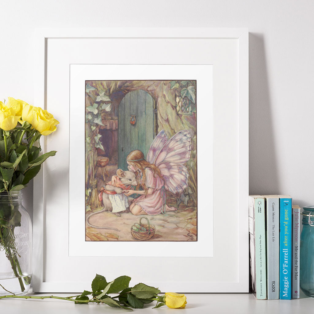 A Fairy's Kiss 11x14" Art Print