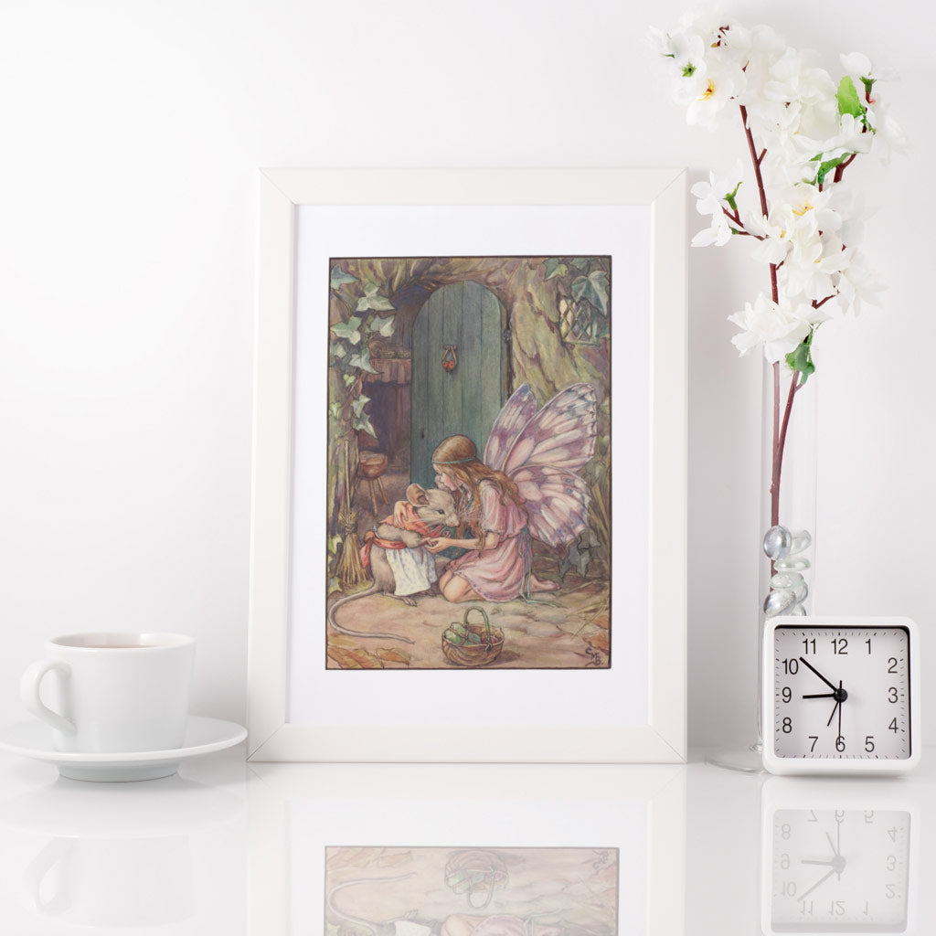 A Fairy's Kiss 11x14" Art Print
