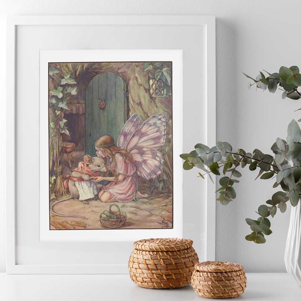 A Fairy's Kiss 11x14" Art Print