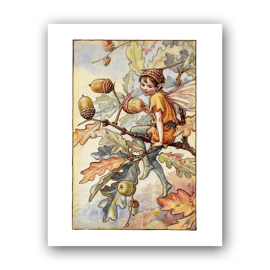 The Acorn Fairy 11x14" Art Print