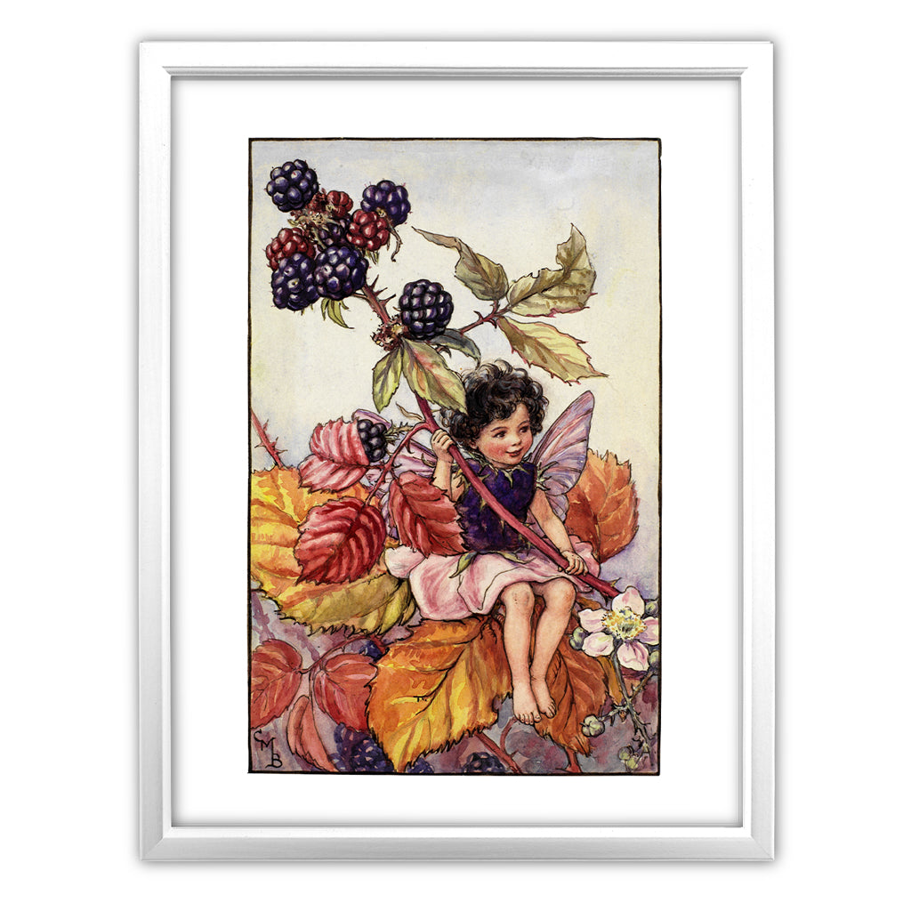 The Blackberry Fairy 11x14" Art Print