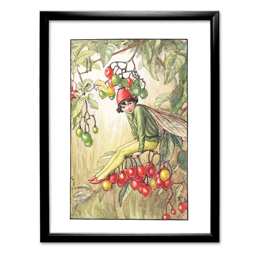 The Nightshade Berry Fairy 11x14" Art Print