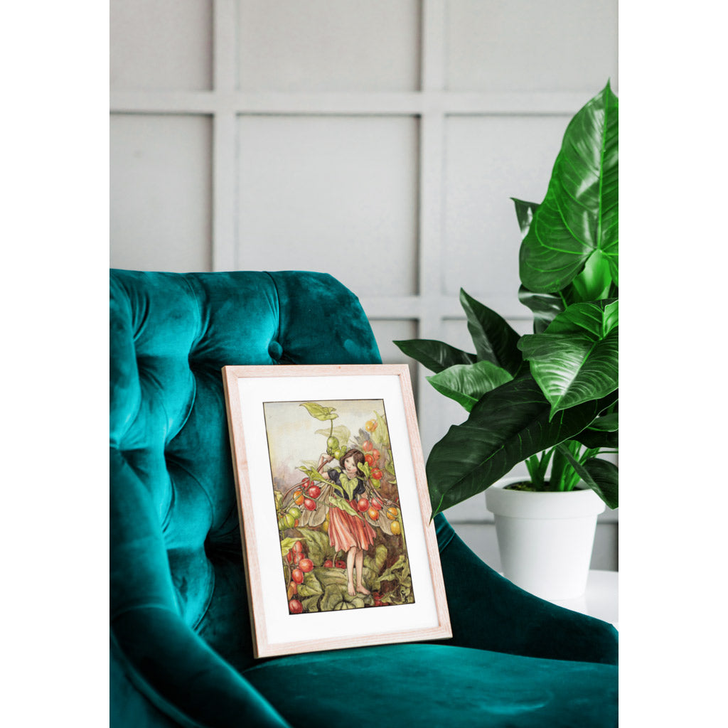 The Black Bryony Fairy 11x14" Art Print