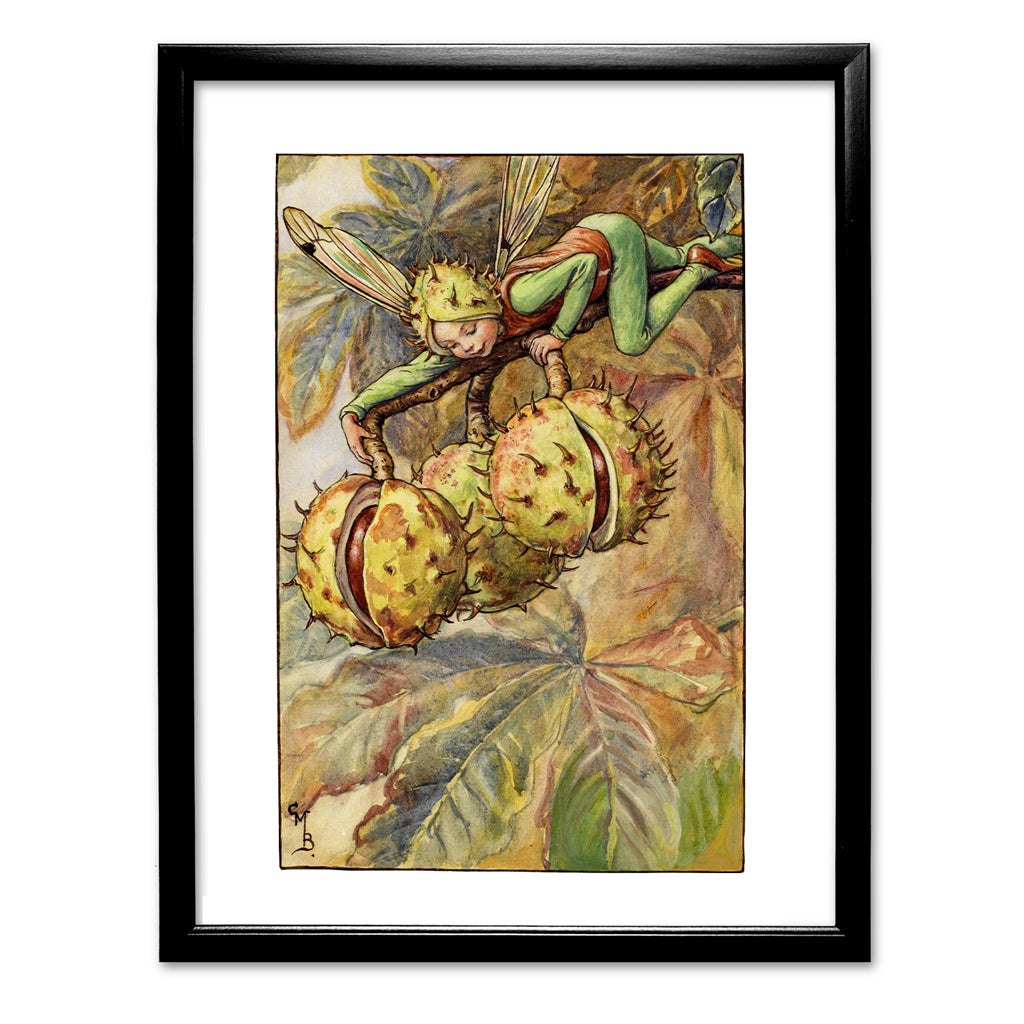 The Horse Chestnut Fairy 11x14" Art Print