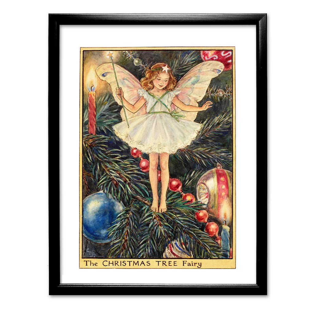 The Christmas Tree Fairy 11x14" Art Print