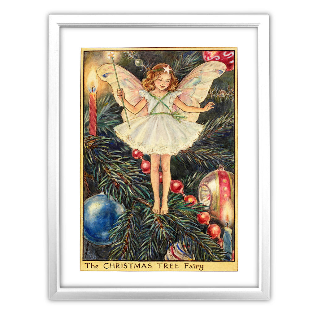 The Christmas Tree Fairy 11x14" Art Print