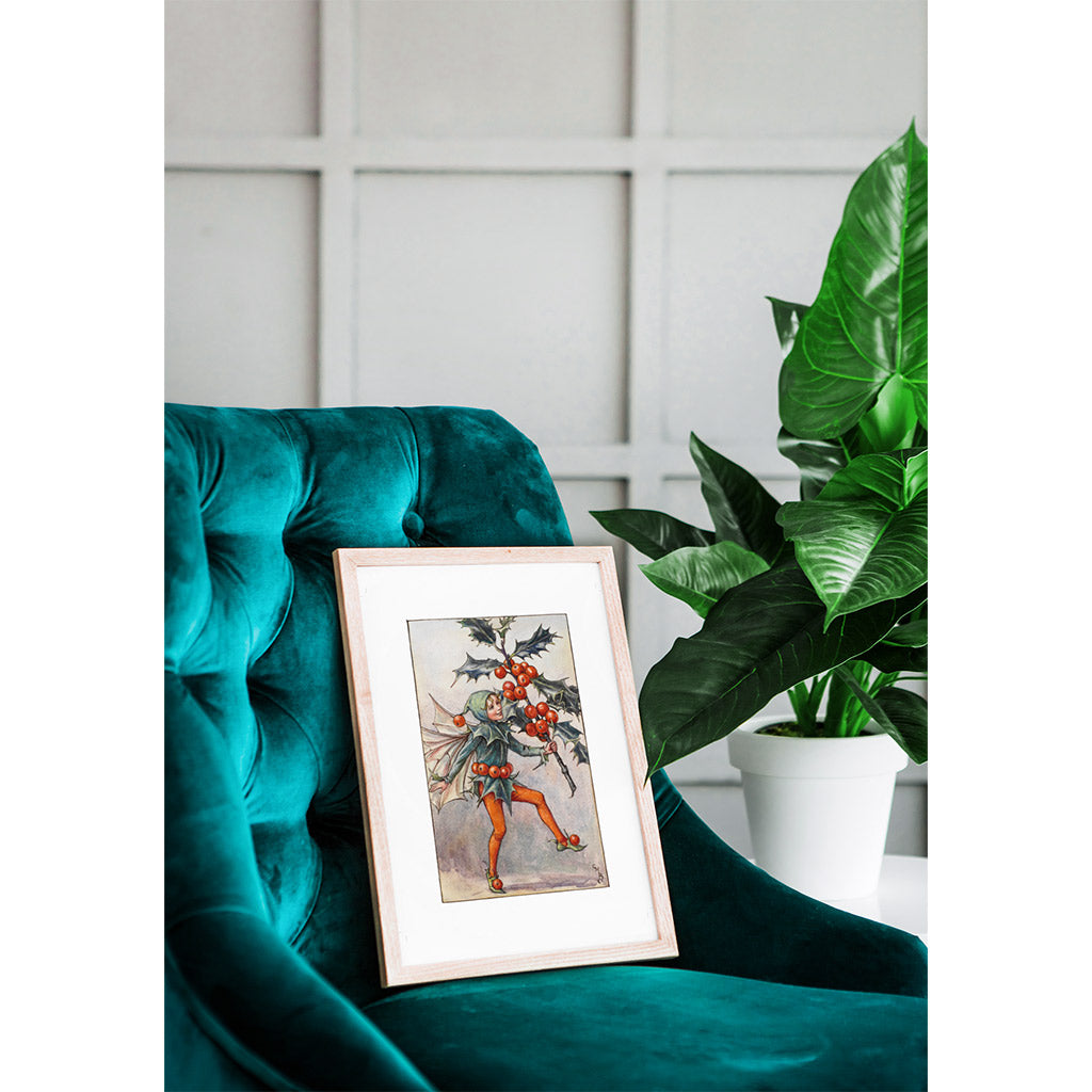 The Holly Fairy 11x14" Art Print