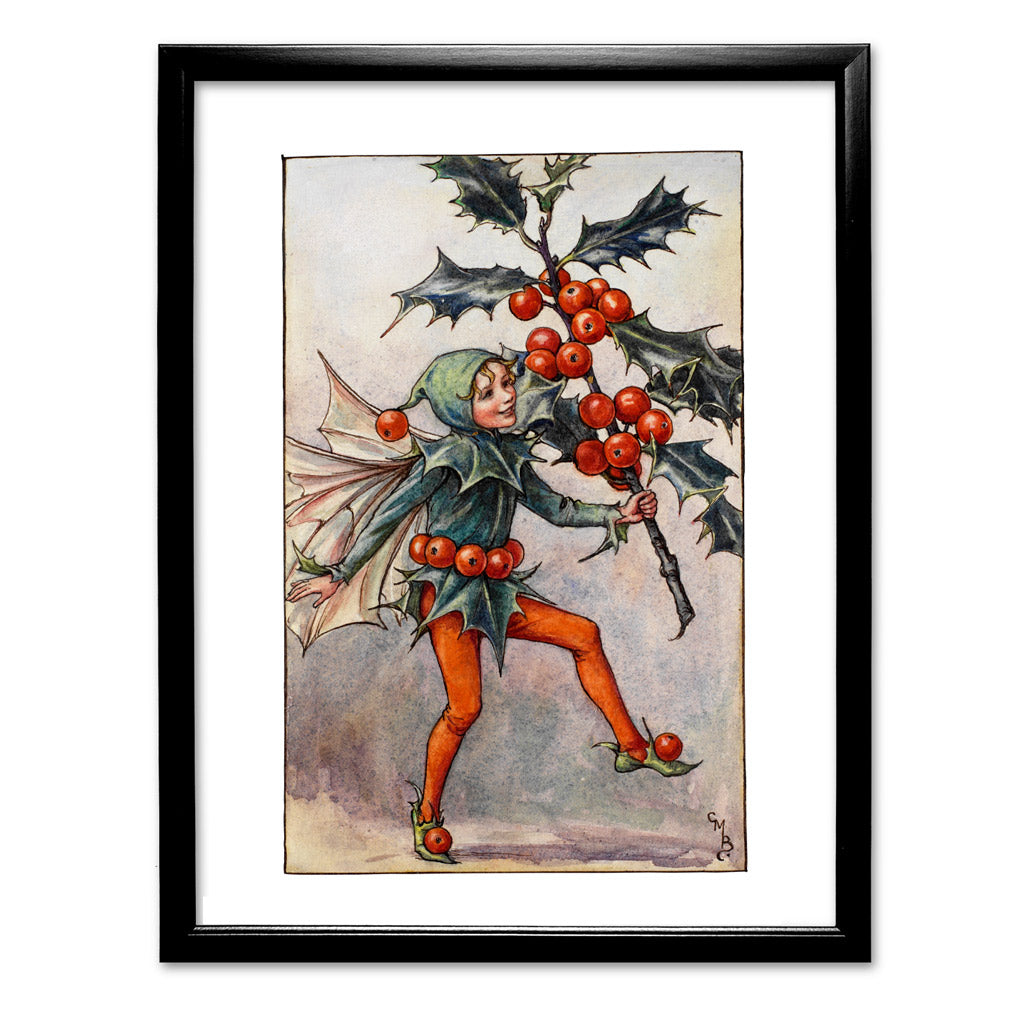The Holly Fairy 11x14" Art Print