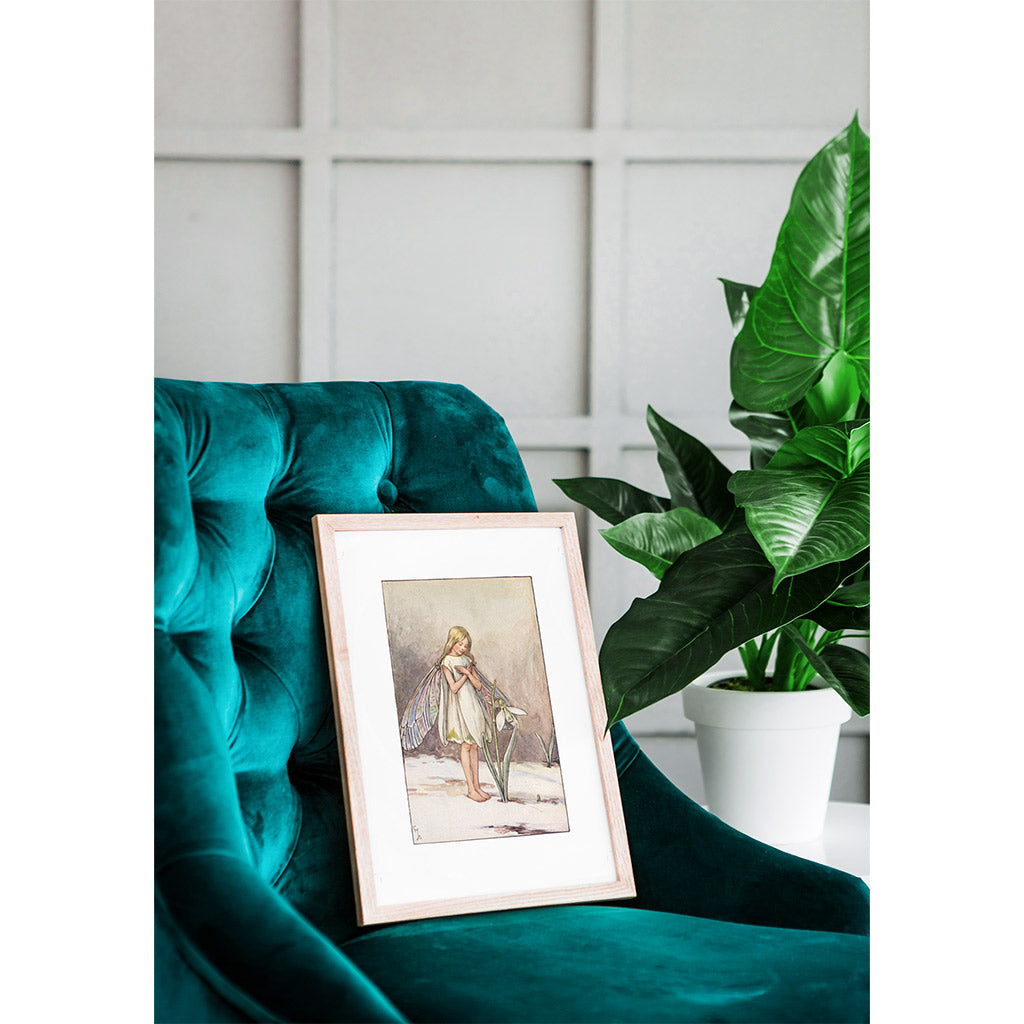 The Snowdrop Fairy 11x14" Art Print