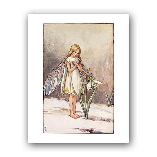 The Snowdrop Fairy 11x14" Art Print