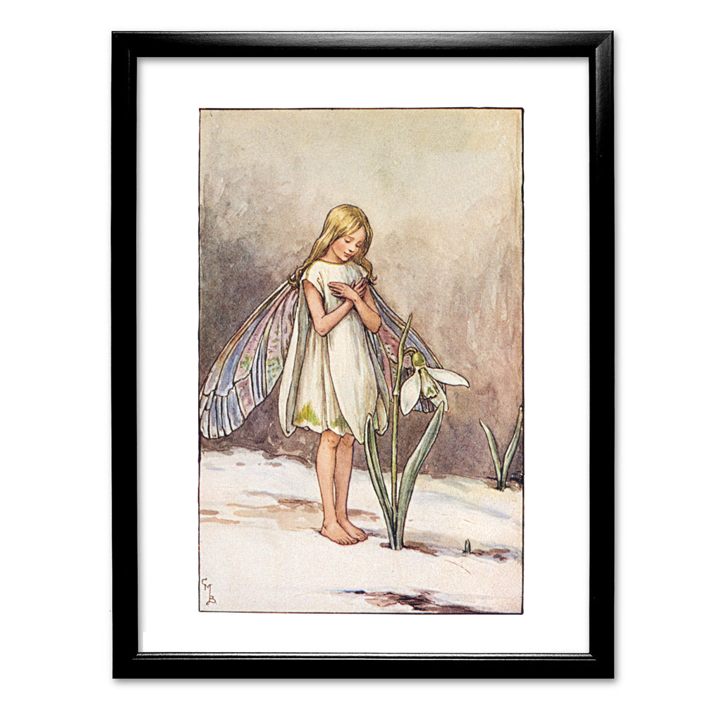 The Snowdrop Fairy 11x14" Art Print