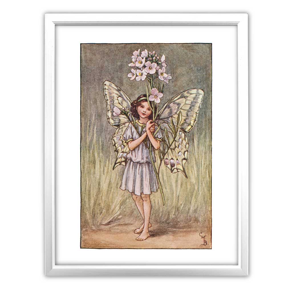 The Lady's Smock Fairy 11x14" Art Print