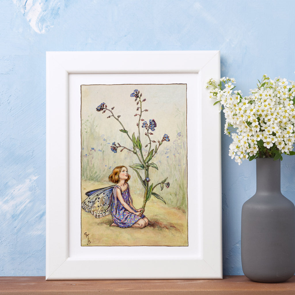 The Forget-me-not Fairy 11x14" Art Print