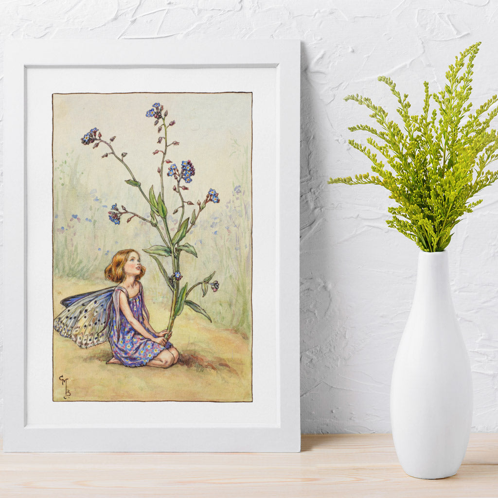The Forget-me-not Fairy 11x14" Art Print