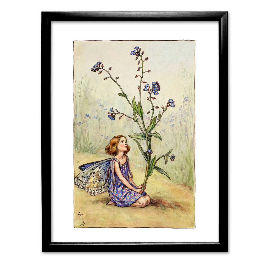 The Forget-me-not Fairy 11x14" Art Print