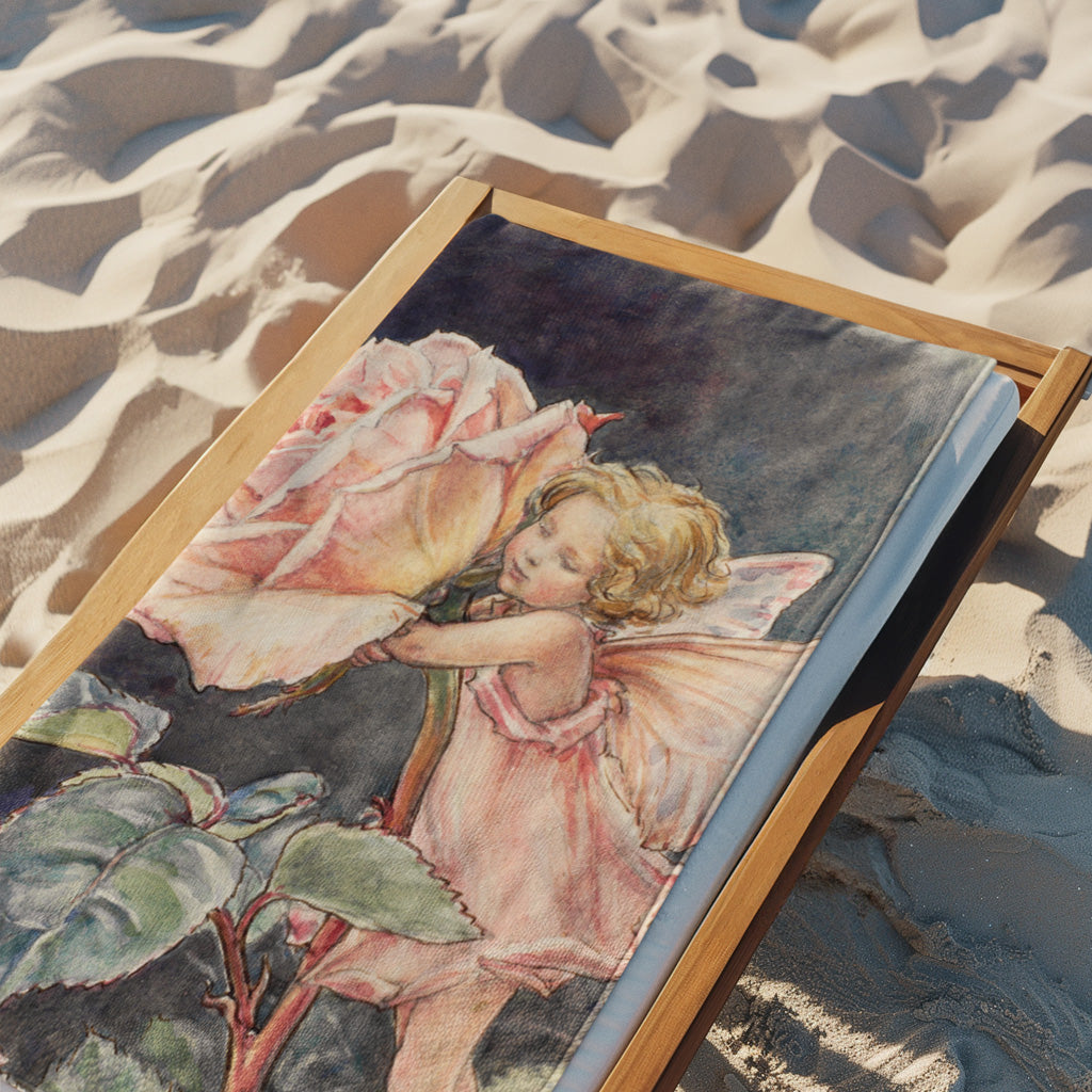 The Rose Fairy Beach Towel