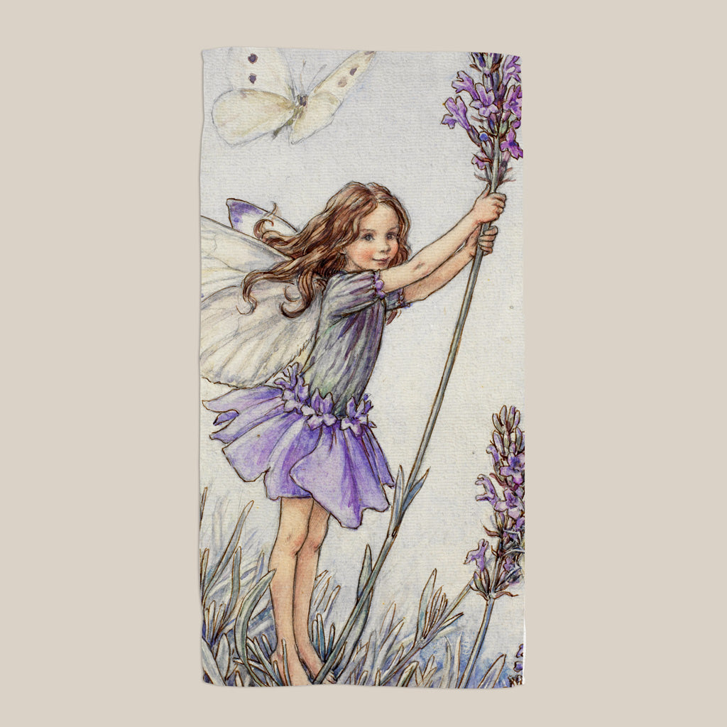 The Lavender Fairy Beach Towel