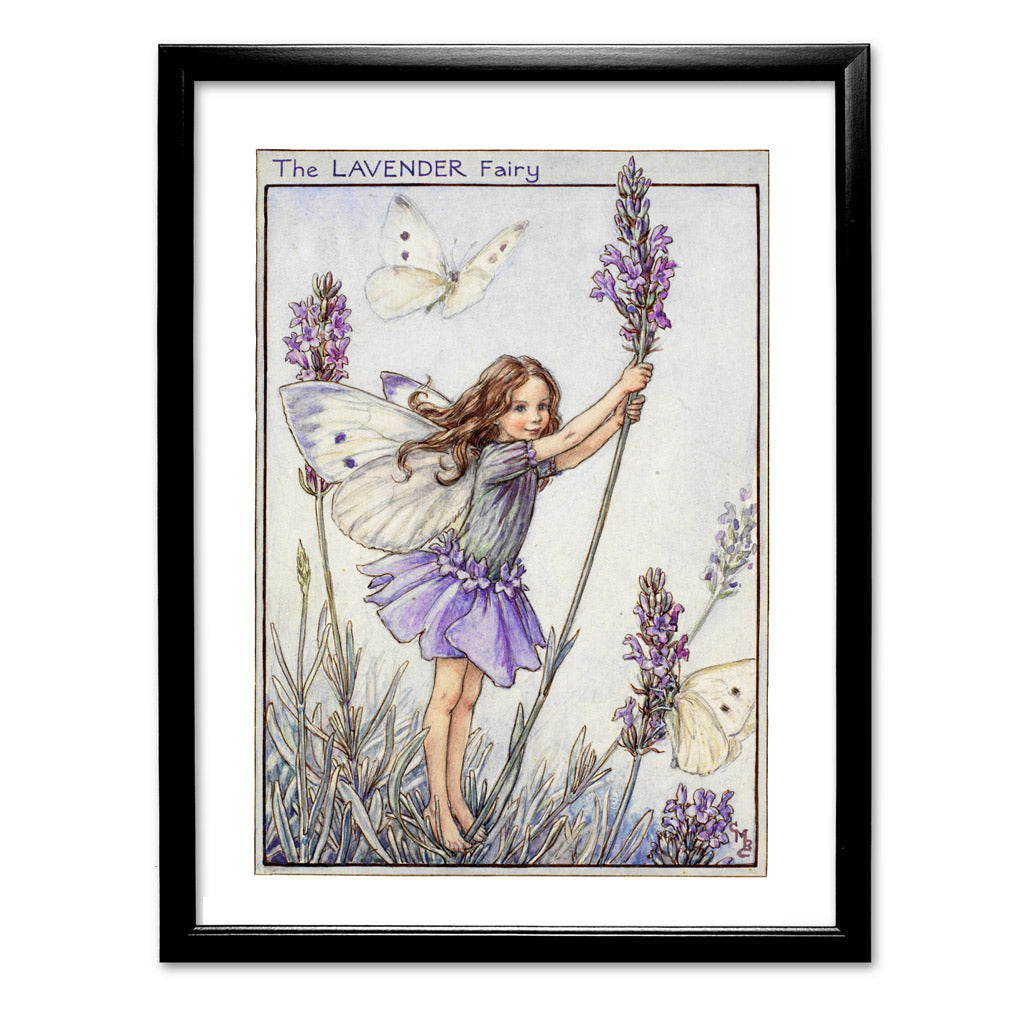 The Lavender Fairy 11x14" Art Print