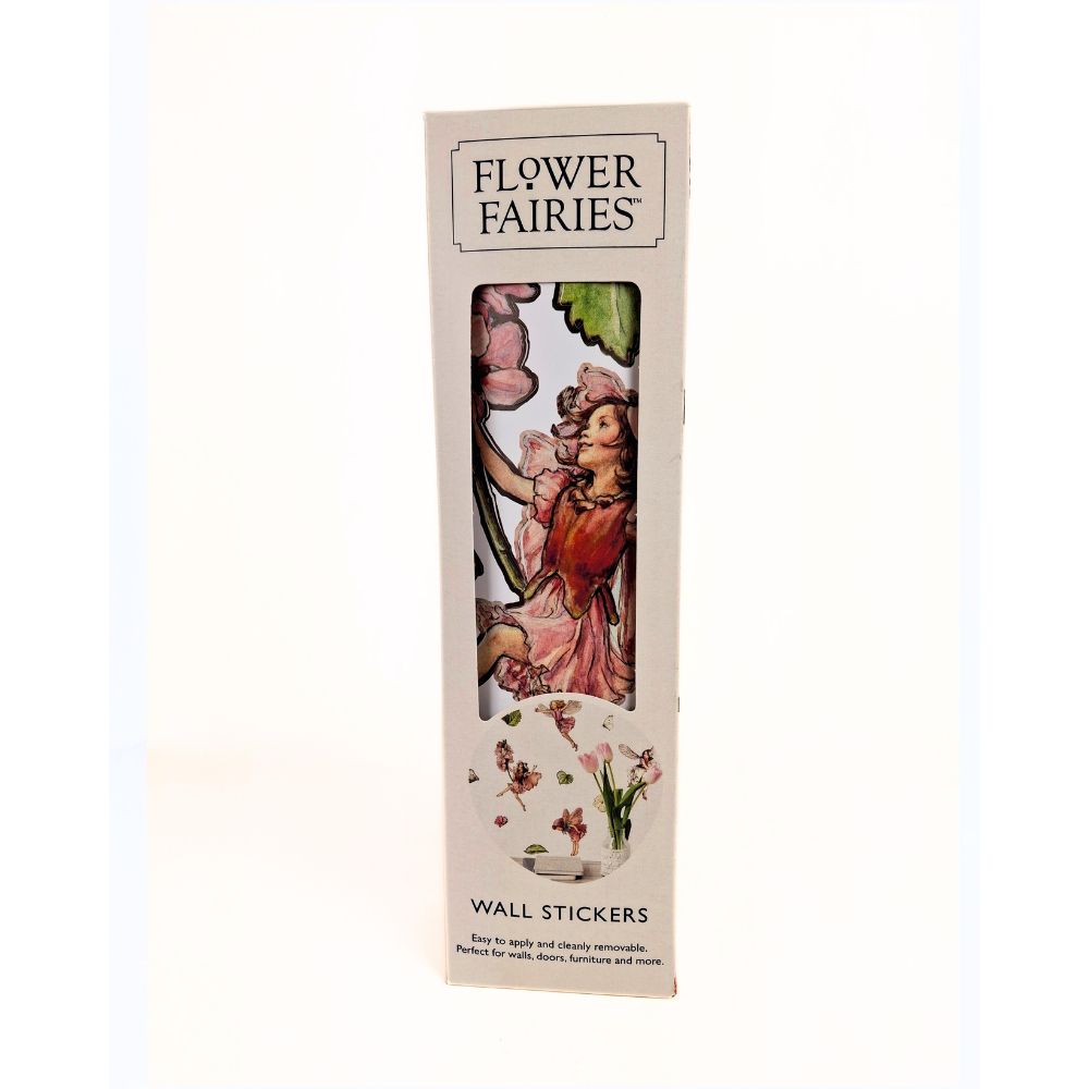 Pink Flower Fairy Wall Stickers