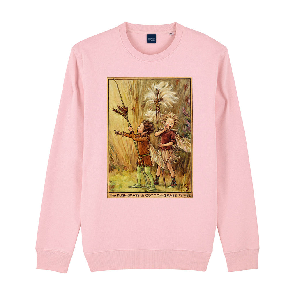 The Rush-Grass & Cotton-Grass Fairies Sweatshirt