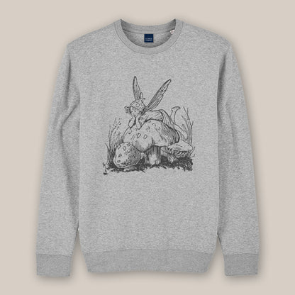 Fairy on a Mushroom Sweatshirt
