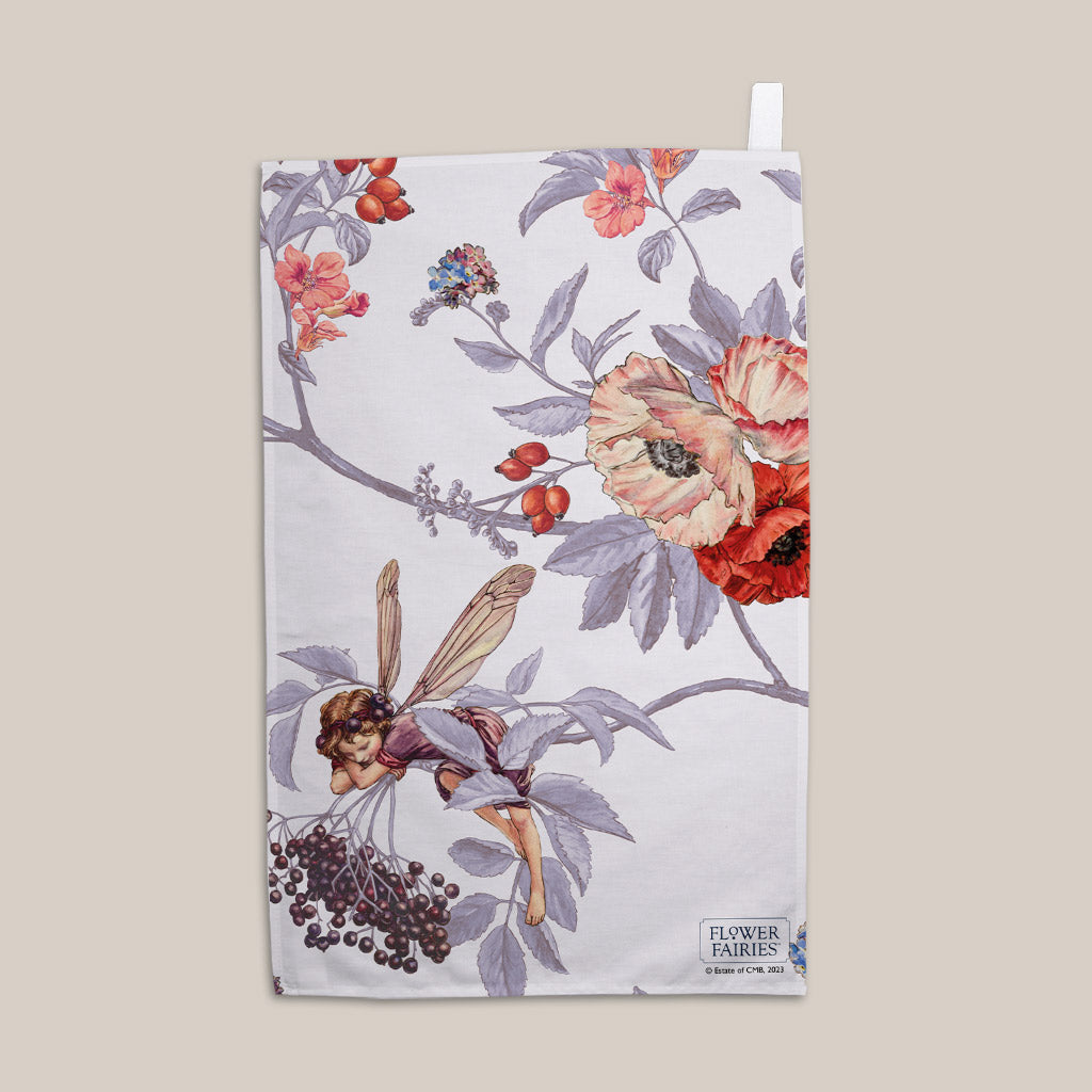 Elderberry Fairy Tea Towel