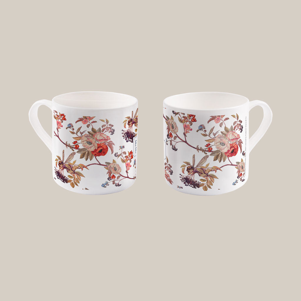 Elderberry Fairy Bone China Mug