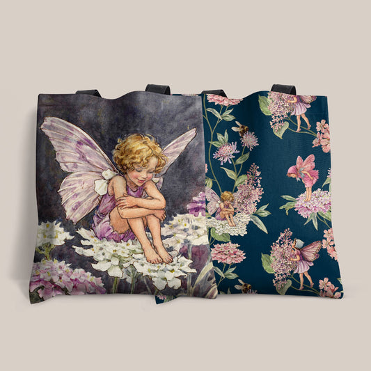 Candytuft Fairy Edge-to-Edge Tote Bag