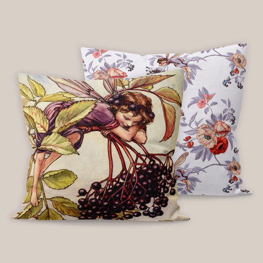 Elderberry Fairy Cushion