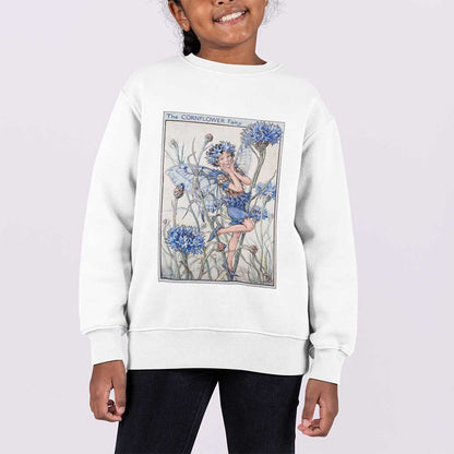 The Cornflower Fairy Kids Sweatshirt