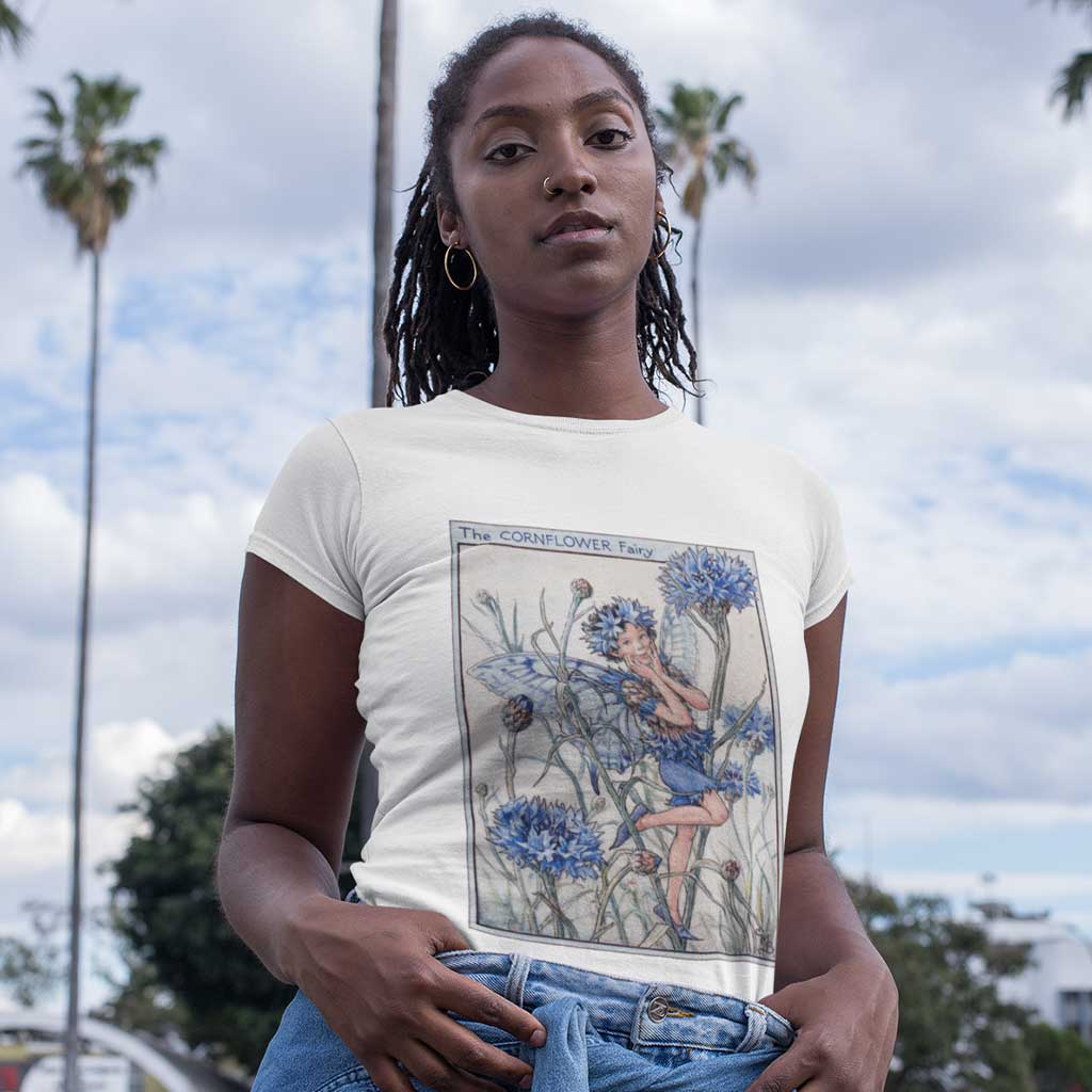 The Cornflower Fairy Adults T-Shirt