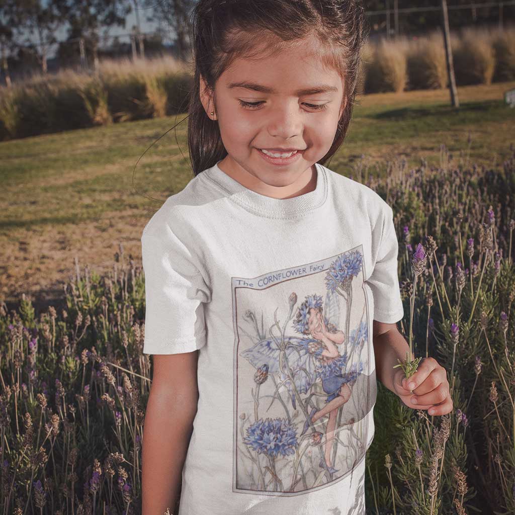 The Cornflower Fairy Kids T-Shirt