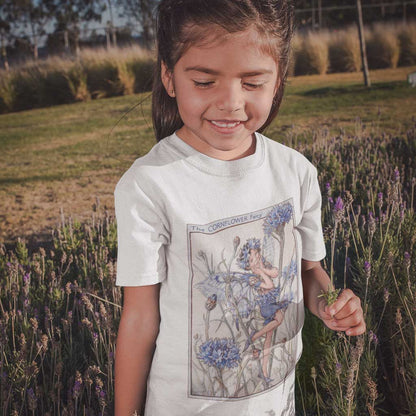 The Cornflower Fairy Kids T-Shirt