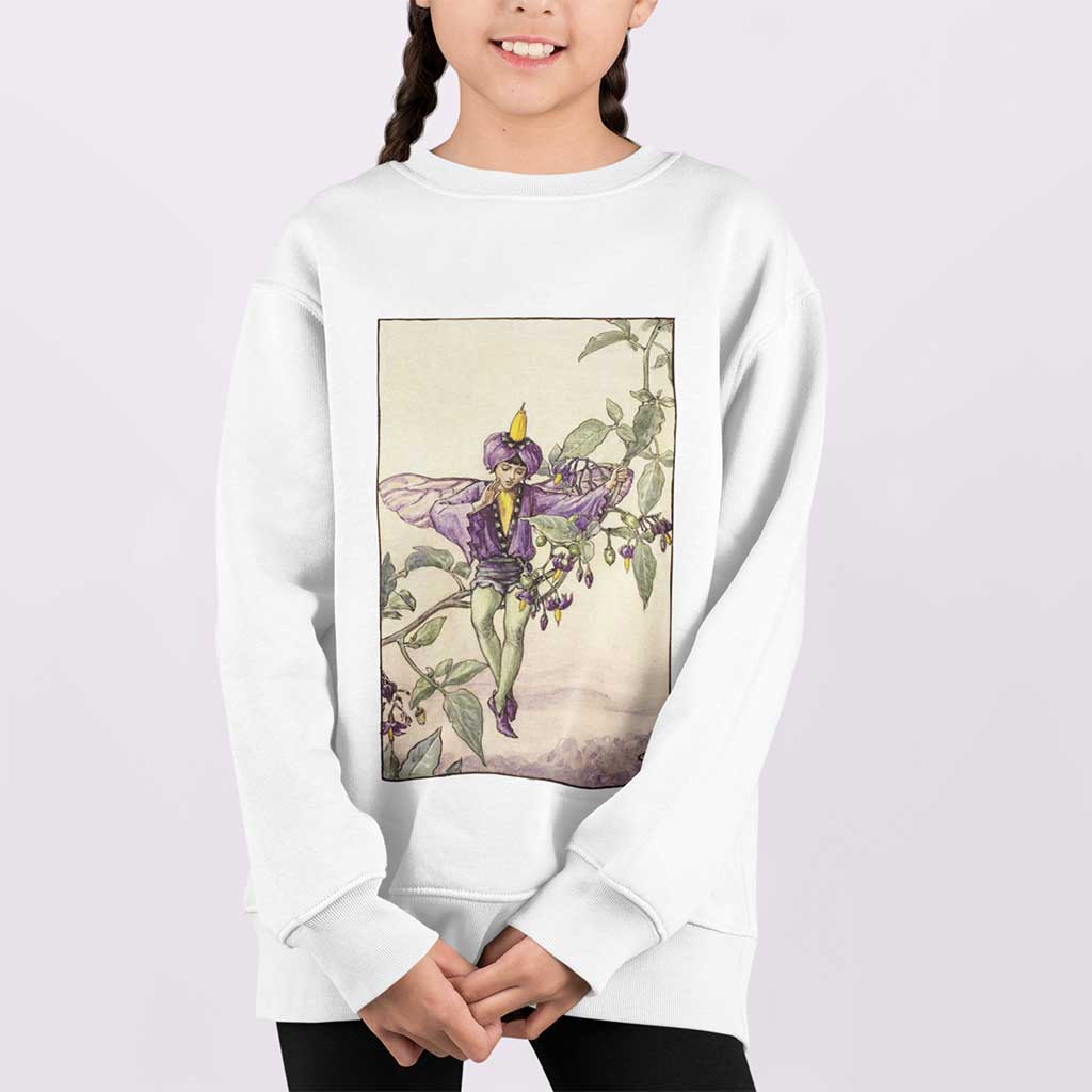 The Nightshade Fairy Kids Sweatshirt