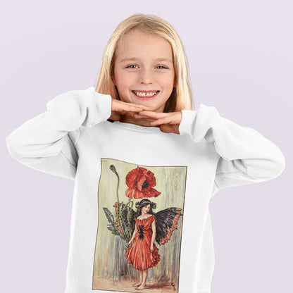 The Poppy Fairy Kids Sweatshirt