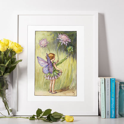 The Scabious Fairy 11x14" Art Print