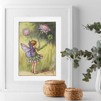 The Scabious Fairy 11x14" Art Print