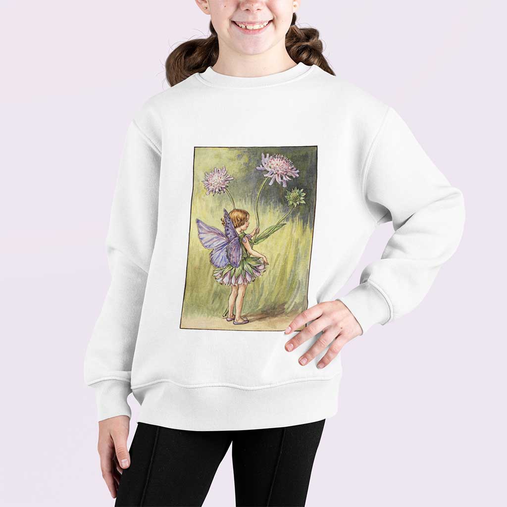 The Scabious Fairy Kids Sweatshirt