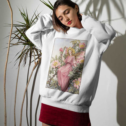 The Wild Rose Fairy Adults Sweatshirt