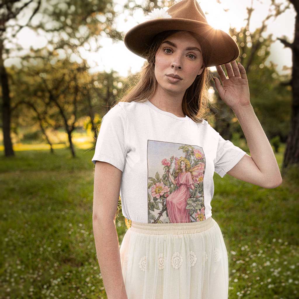 The Wild Rose Fairy Adults T-Shirt